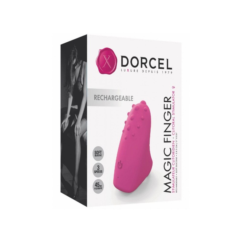 Wibrator na palec stymulator dorcel magic finger